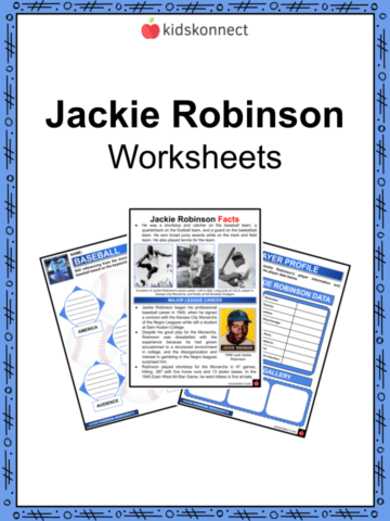 Jackie Robinson Worksheets for Kids