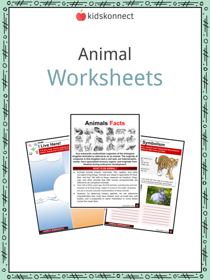 Animal Facts & Worksheets | KidsKonnect