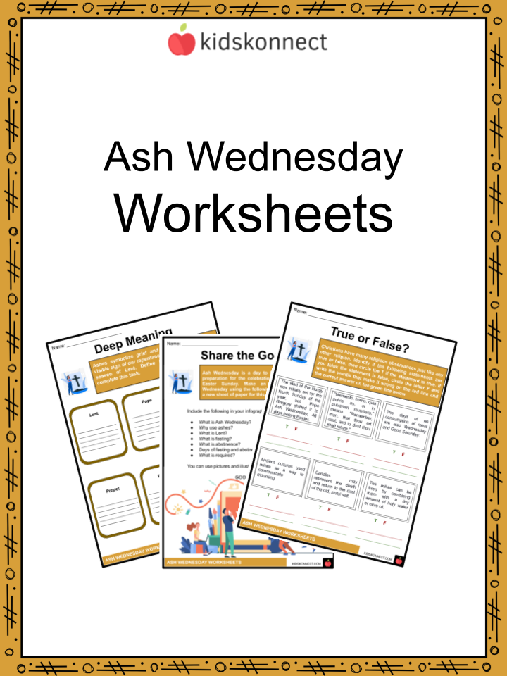 Ash Wednesday Facts & Worksheets | Origin, Regional Customs