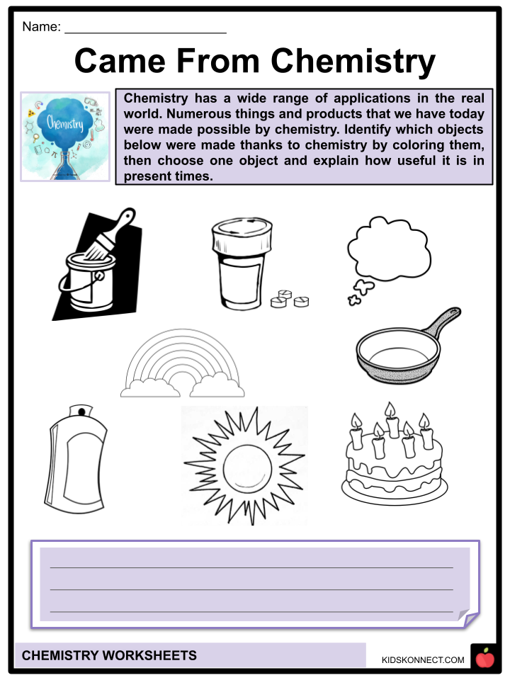 Chemistry Worksheets Facts Science