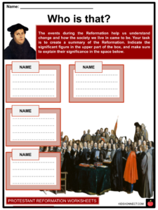 Protestant Reformation Facts & Worksheets | The Medieval Church