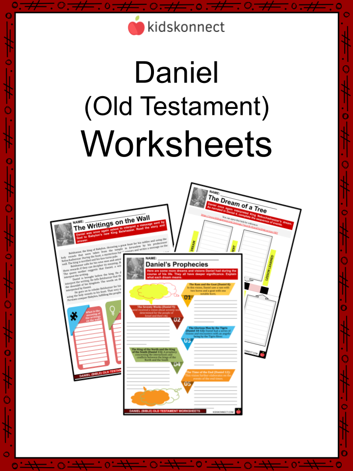 Daniel the Prophet Worksheets | History, Significance Religions